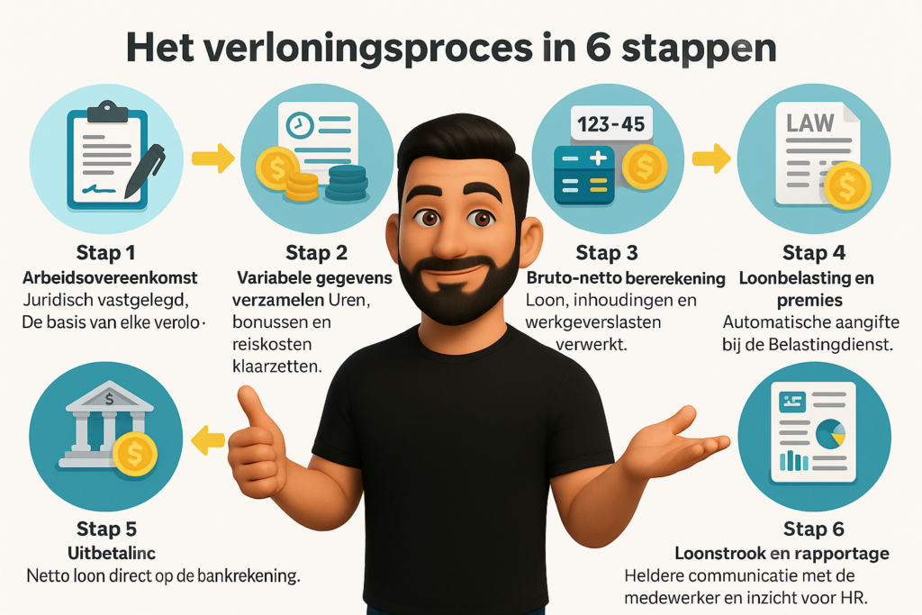 Verloning in 6 stappen