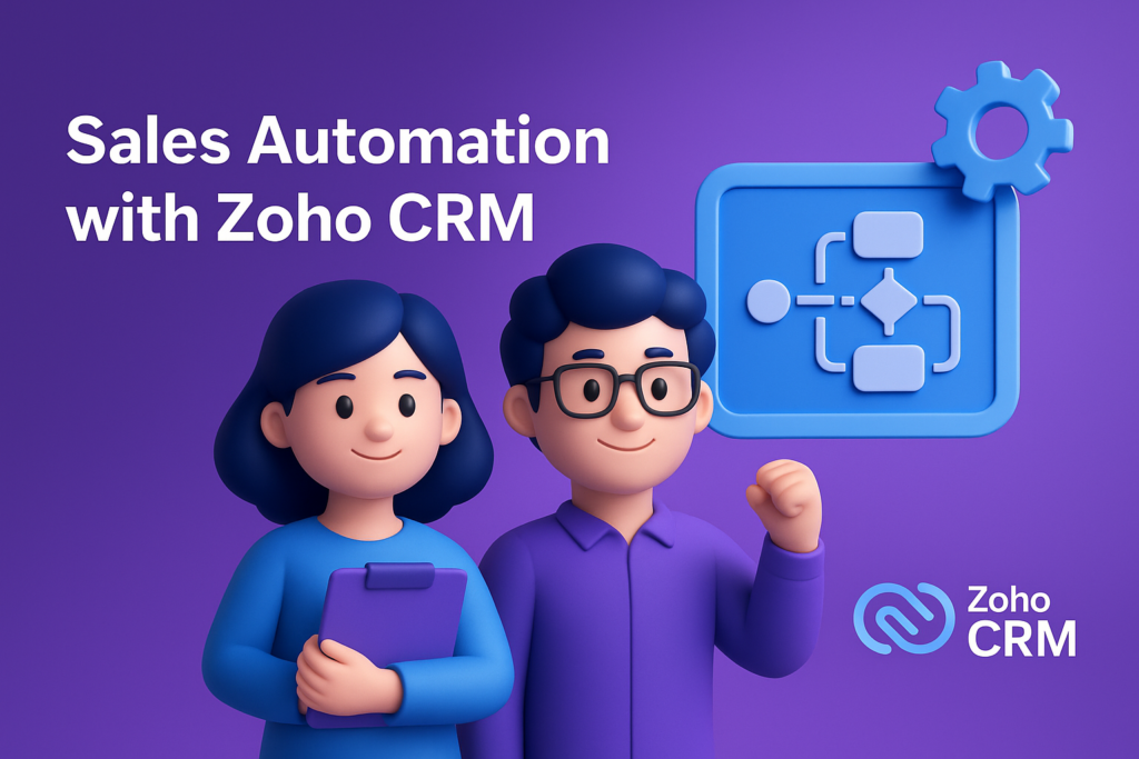 verkoopautomatisering en workflow automatisering met zoho